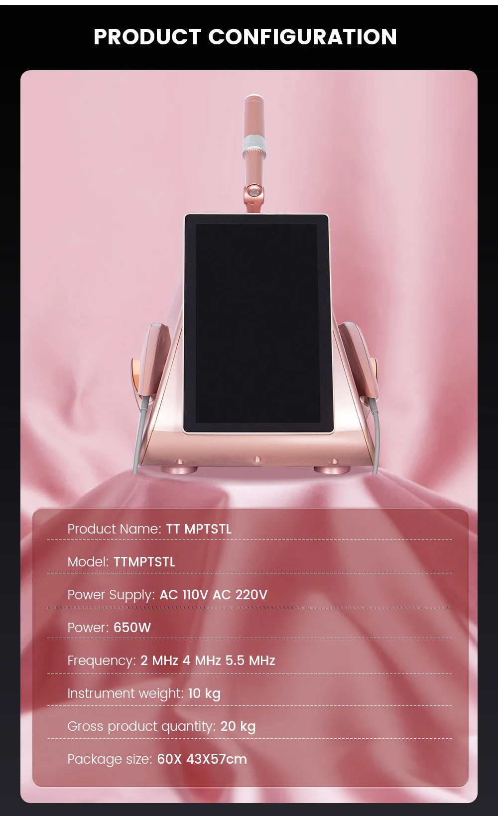 NYKorean Desktop Dual Reverse Doctor Straffungs- und Verjüngungsgerät