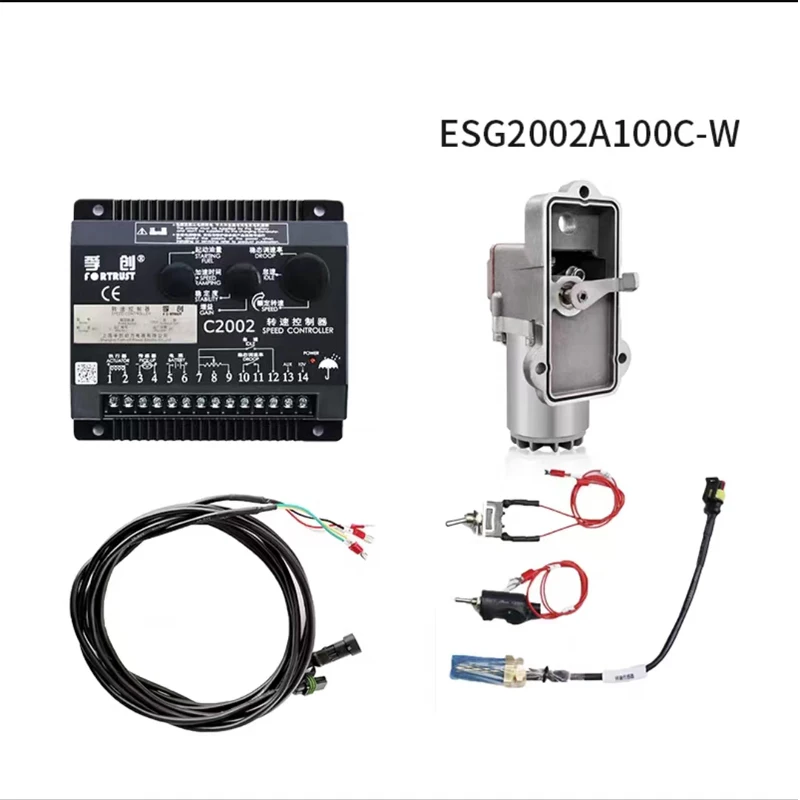 kit xeon ESG2002A100C-W Fortrust Governor Actuator Set Generator Speed Controller Starter