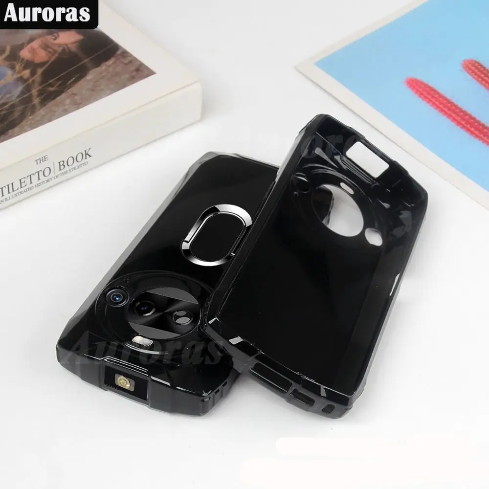 For Blackview BL9000 Pro Case Magnetic Ring Ultra-Thin Matte Shockproof Silicone Shell For BL9000 Blackview BL9000pro Back Cover