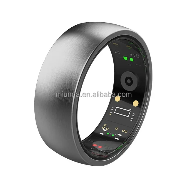 Ultra Slim/2.3mm/with USA6~13#/Sleep Tracking Wearable/Heart Rate/Fitness Tracker Smart Ring with 5-7Days Battery Life