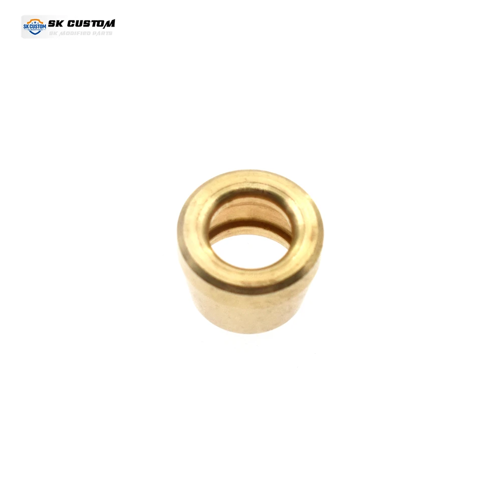 SK CUSTOM Brake Connector Fittings Durable Olive Inserts AN3 AN4 Hose End Connector Brass Fitting For Brake System Car Motorbike