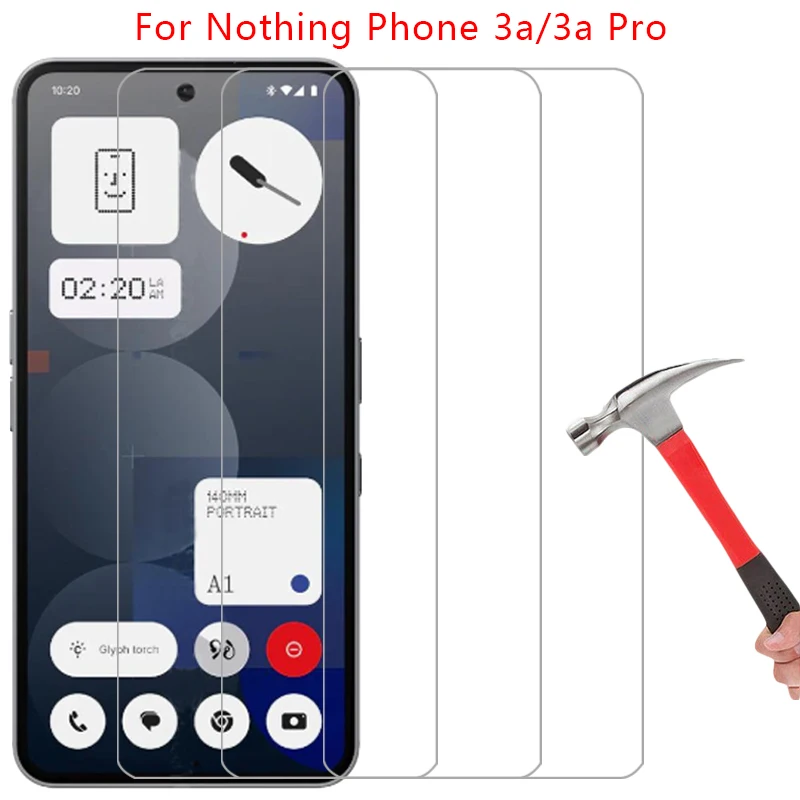 حافظة من الزجاج المقسى لهاتف لا شيء 3a pro على هاتف 3a 3 a a3 3apro غطاء خلفي 360 لا شيء هاتف لا شيء 3a لا شيء #1