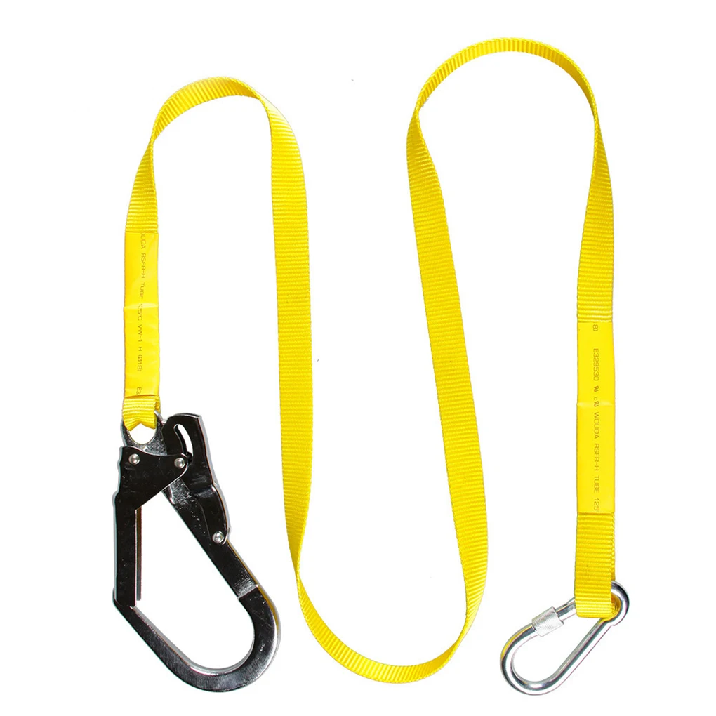 Safety Belts Harness Practical Safe Belts Protective Gear Hanging Rope Accessories Climbing Equipment for Work at Heights Use