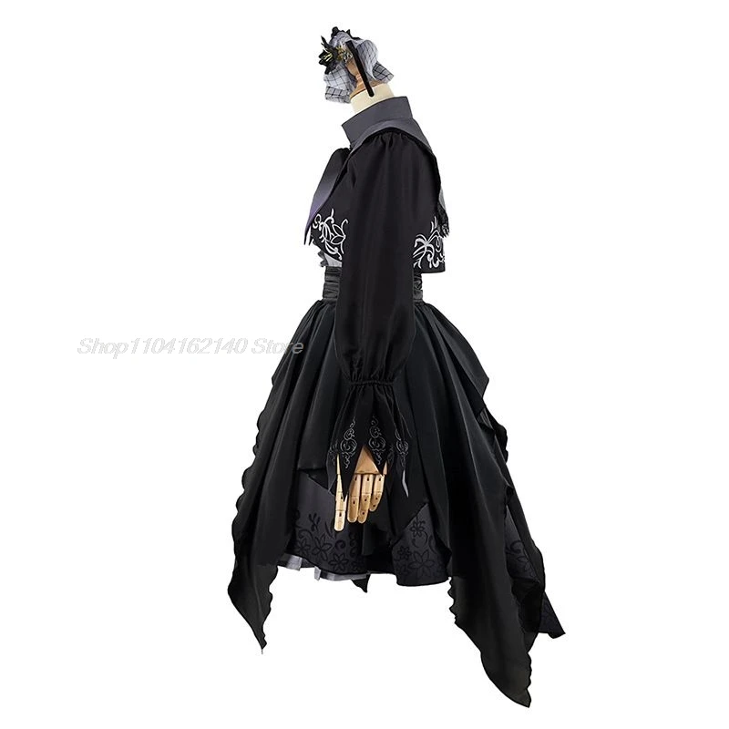 Spiel Asahina Mafuyu Cosplay Projekt Sekai Cosplay Kostüme Asahina Mafuyu Lolita Anzüge Kleid Perücke Halloween Party für Frauen Mädchen