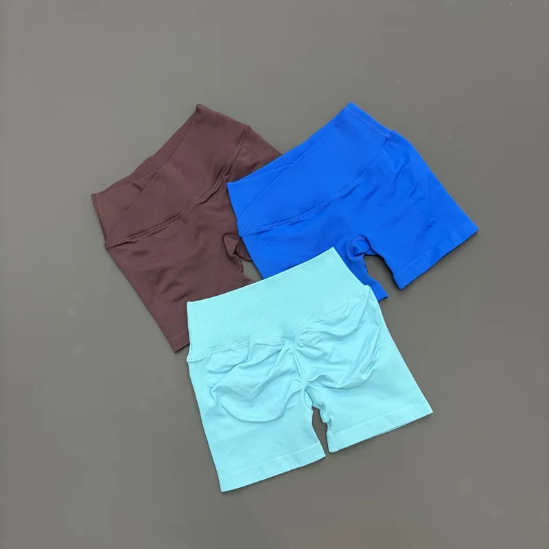 shorts-histello-vision-femininos-com-cintura-cruzada-sem-costura-efeito-levanta-bumbum-alta-elasticidade-slim-para-yoga-academia-fitness-corrida-e-treino-ativo