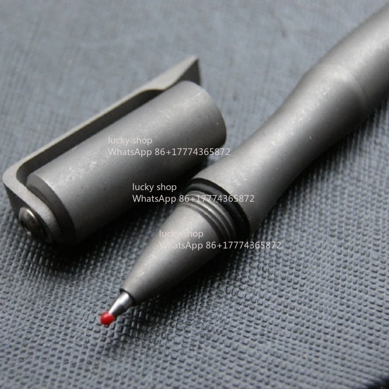 Titanium Alloy Stone Wash Lightweight Portable Signature Pen Neutral Pen