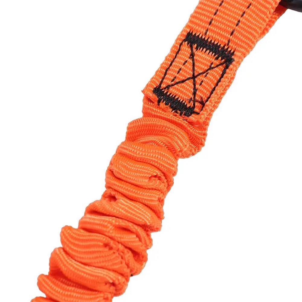 With Carabiner Hook Safety Bungee Tether Anti-Falling Telescopic Tool Safety Rope Nylon Aerial Work Tool Lanyard Work Tools