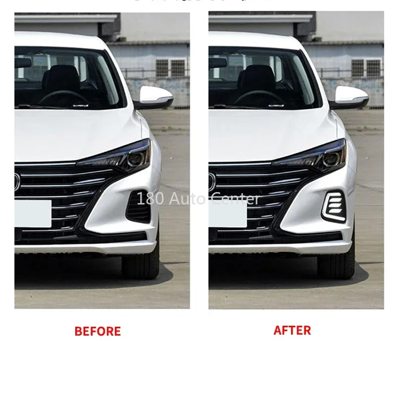 High Quality Front Fog Lamp Modify Daytime Running Light DRL Modify for CHANGAN EADOPLUS