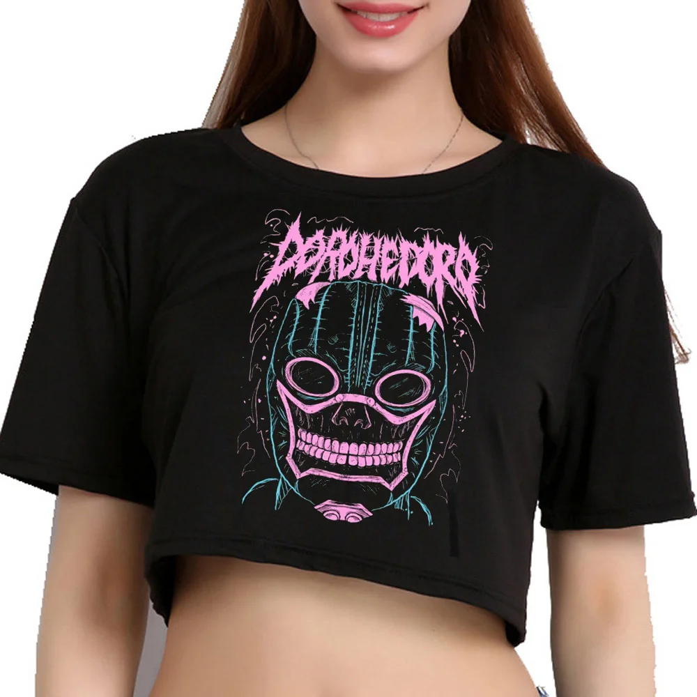 Dorohedoro crop top shoujo kawaii manga clearance sales funny emo t shirt streetwear manga goth vintage