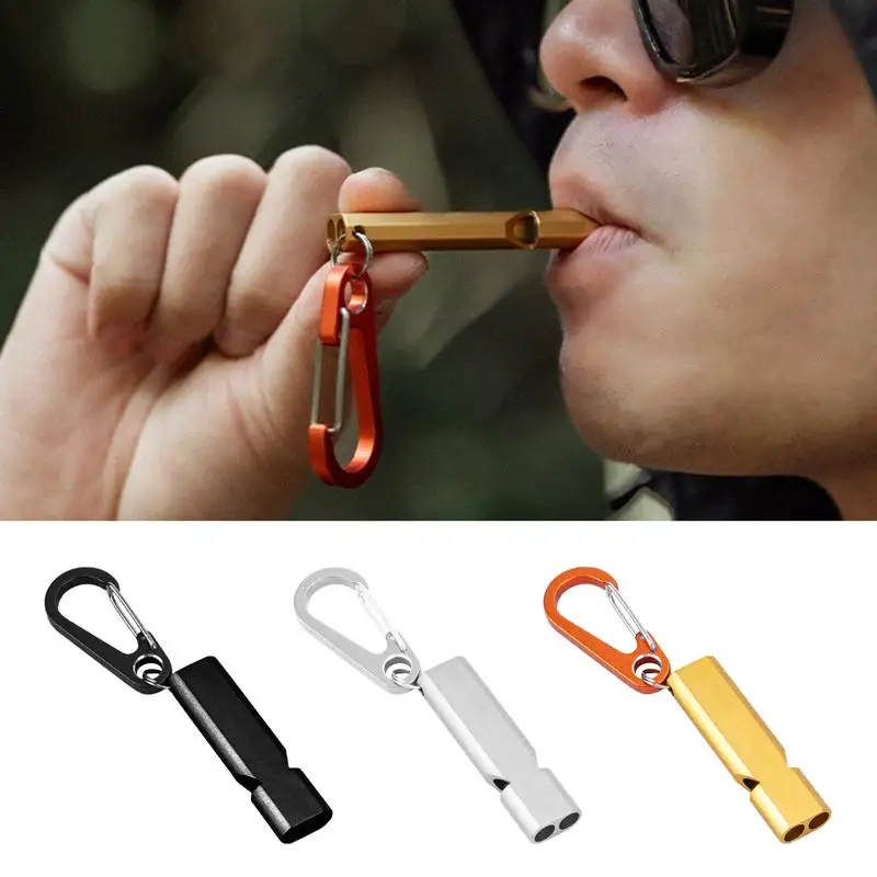 Hiking Safety Whistle 120db Loud Survival Whistle Outdoor Safety Whistle Portable Camping Whistle For Camping Hiking Fishing