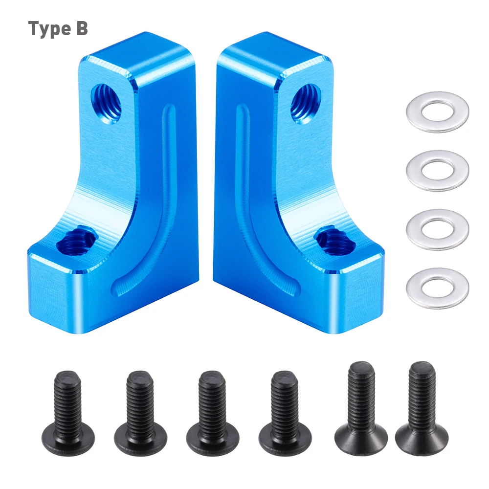 AXSPEED Aluminium Alloy Servo Mount for Tamiya TT02 1/10 RC Drift Car Upgrade Parts Accessories