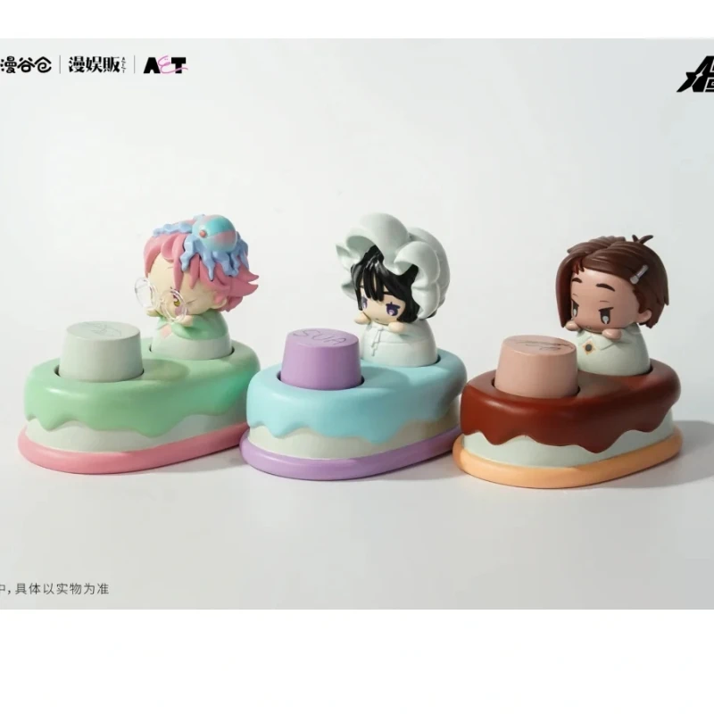 Anime Alien Stage Fingertip Copritasti Q Versione Punto carino Scatola cieca Luka fino Ivan Mizi Hyuna Figura Giocattolo da collezione Regali