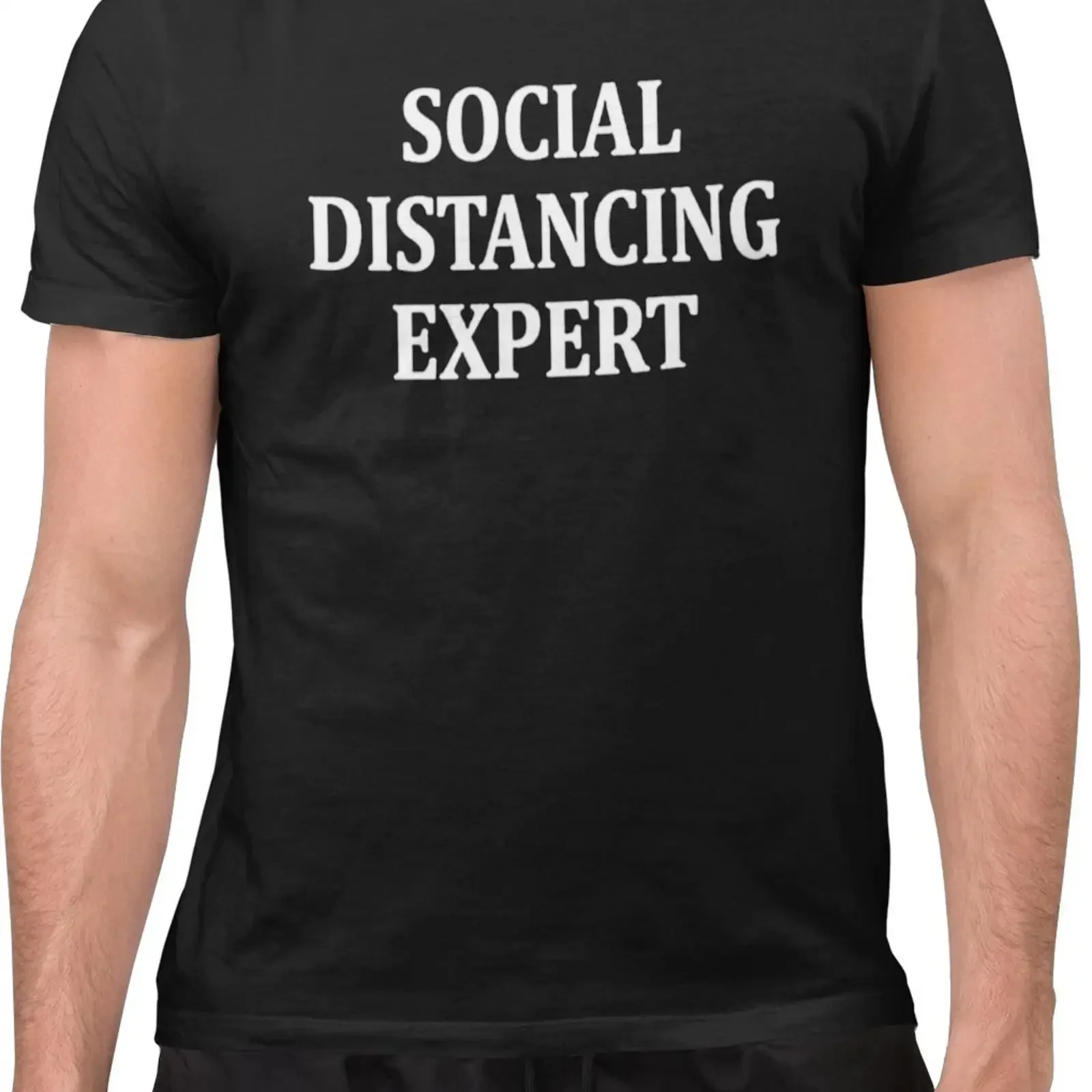 Lustiges Social Distancing Experte Quarantäne Bewusstsein Sarkastisch T Shirt vintage Washed fashion Versatile