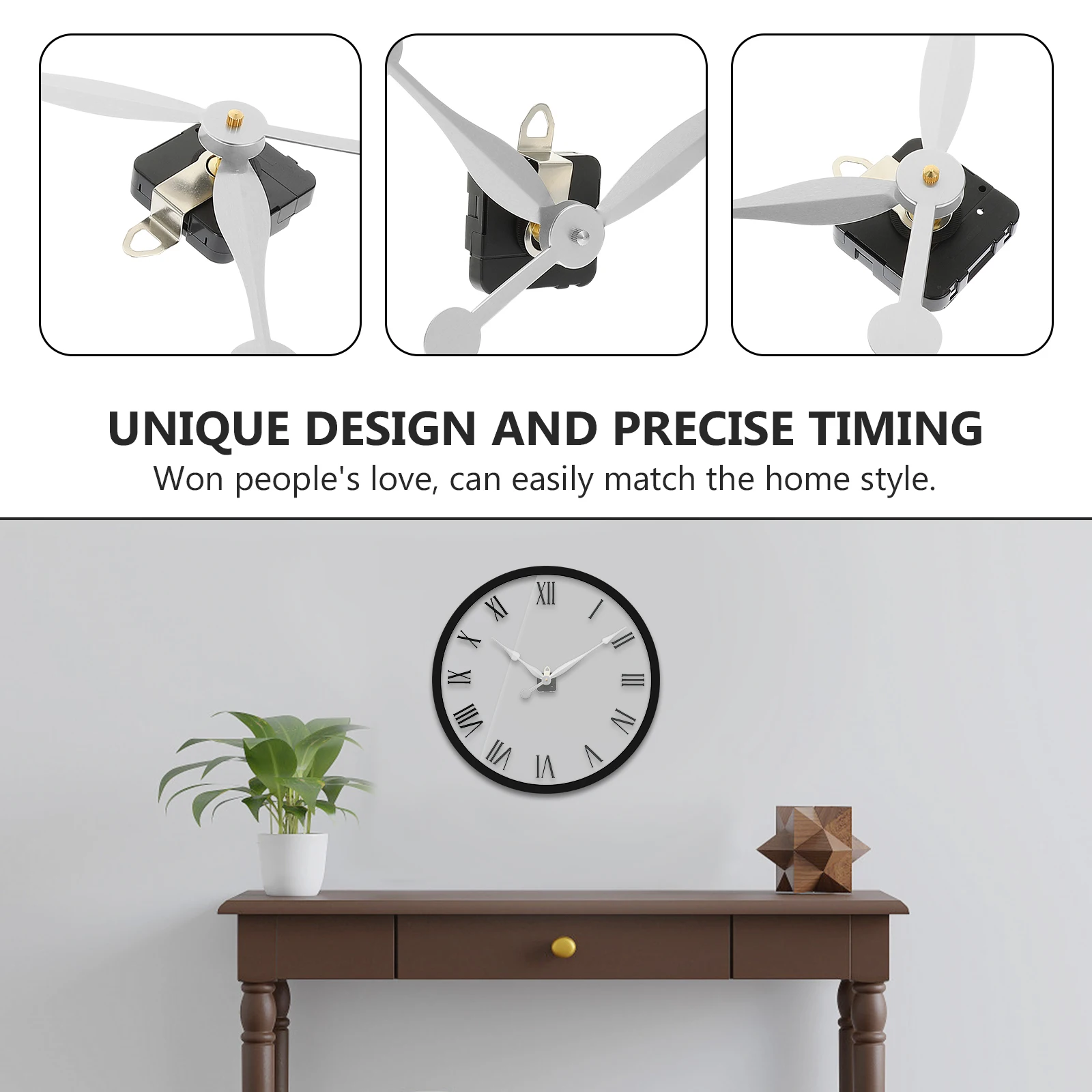

Quartz Clock Movement Wall Mechanism Replacement Diy Motor Plastic Parts