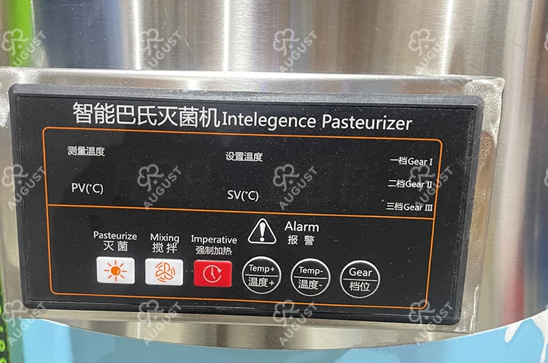 Machine de pasteurisation de lait de pasteurisateur de refroidissement par eau 30L à bon prix