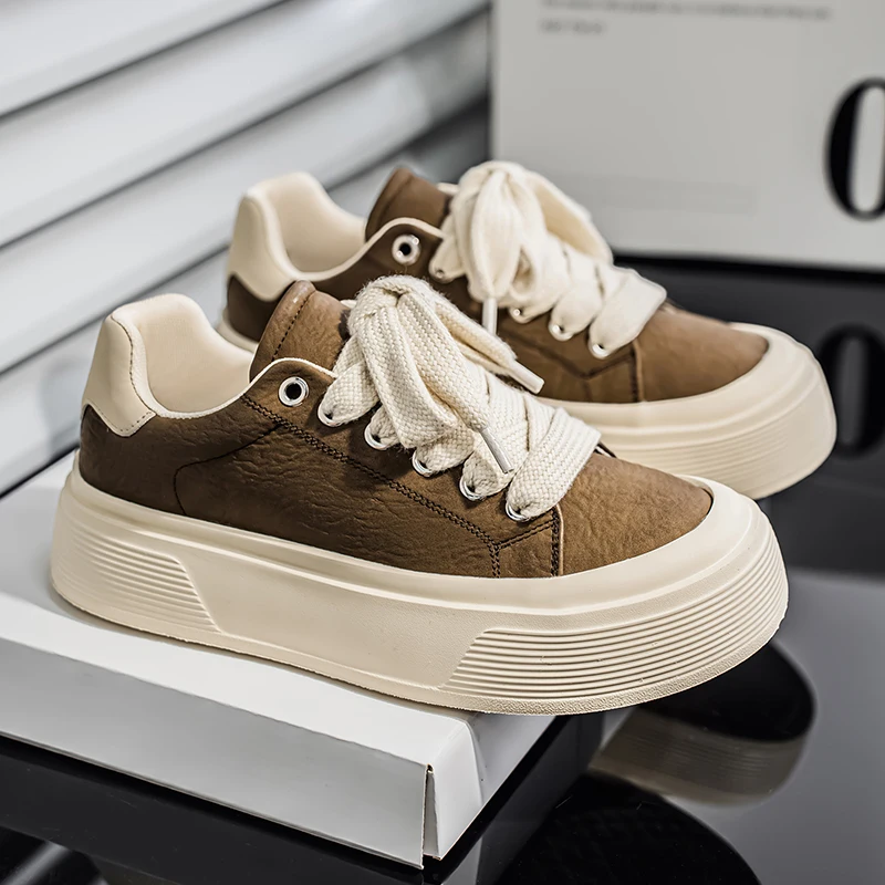 

New Men's Skate Shoes Casual Shoes Board Shoes Sneakers Classic New Arrival Cushioned Non-Slip Elegant Lightweight Trendy