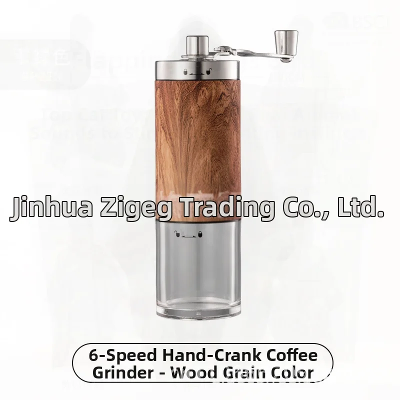 

Портативная мини-ручная кофемолка для кофейных зерен, ручной инструмент для мытья перца из нержавеющей стали для наружного офиса, домашнего использования