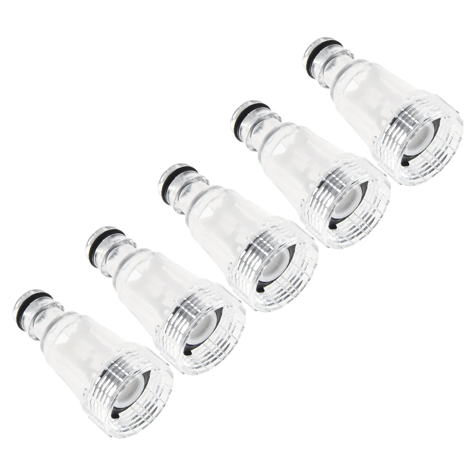 Replacement Tool Water Inlet Filter Parts Plastic Replacement tool Transparent Plastic 11mm / 0.43 Inches 5pcs