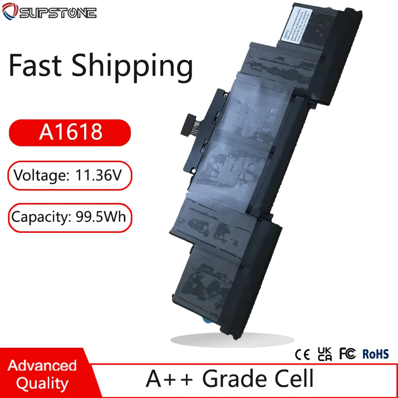 A1618 baterii laptopa dla Apple MacBook Pro 15 "Retina A1398 2015 rok EMC2909/2910 020-00079 MJLU2LL/A MJLQ2LL ME293 MC975 ME665