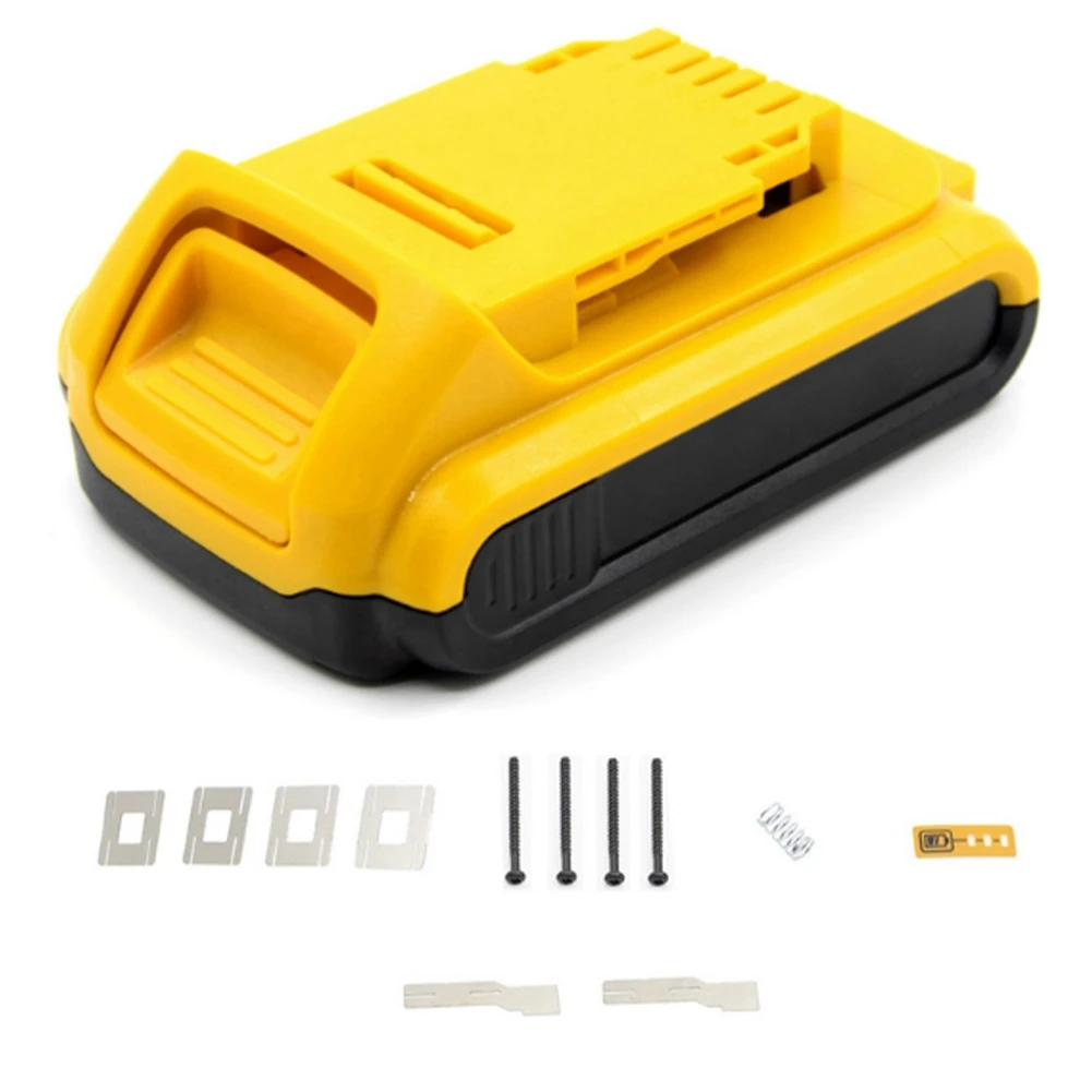 DCB200 Battery Plastic Case Kit for DeWalt DCB201 DCB203 DCB204 DCB200 18V 18650 Li-Ion Battery for 3A 4A 5A