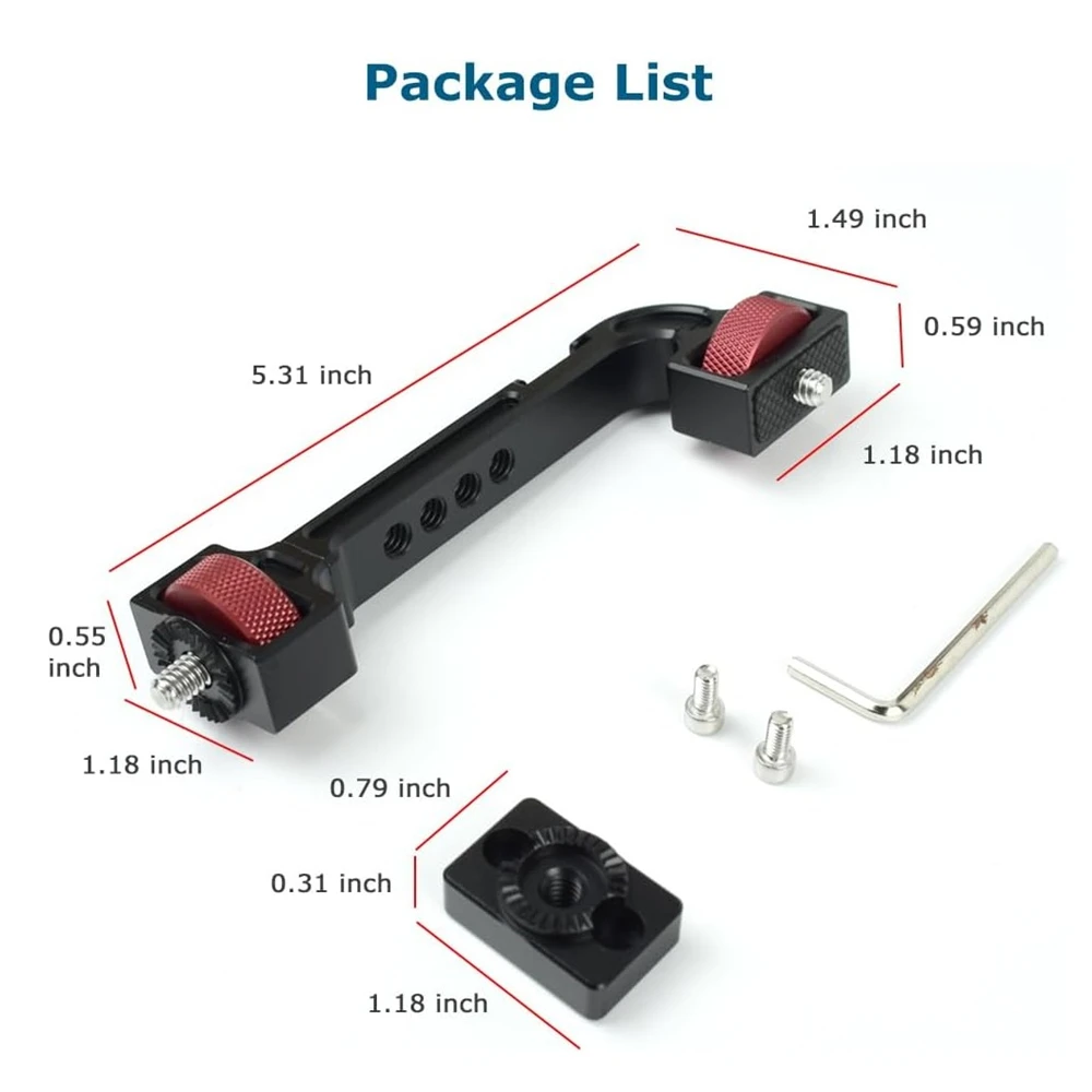 for DJI Ronin S SC RS2 RSC2 RS3 RS4 & Zhiyun WEEBILL Stabilizer Gimbals Extension Mount Stand Monitor Display Mounting Bracket view 2