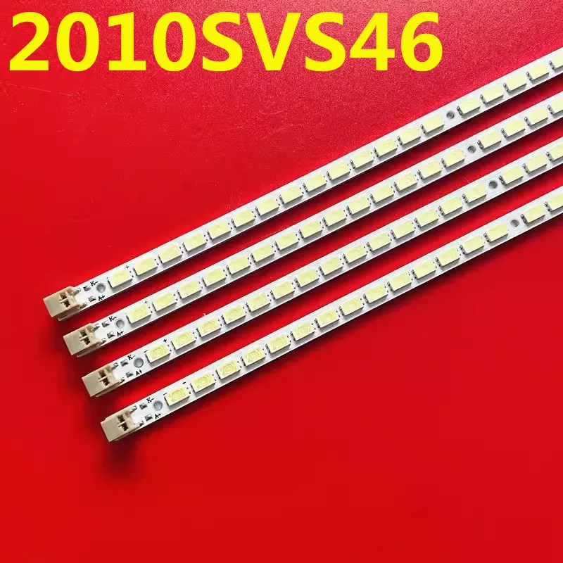 4PCS LED Strip 64LEDs 2010SVS46 120HZ-64 LBM4600BM11 LJ64-02381A LJ64-02380A UA46C5000QR  UA46C6200U UA46C6900VF UA46C7000WF