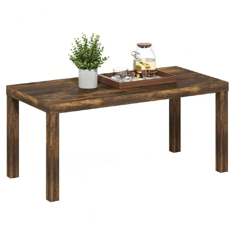 

Simple Coffee Table For Living Room, Amber Pine,23138513