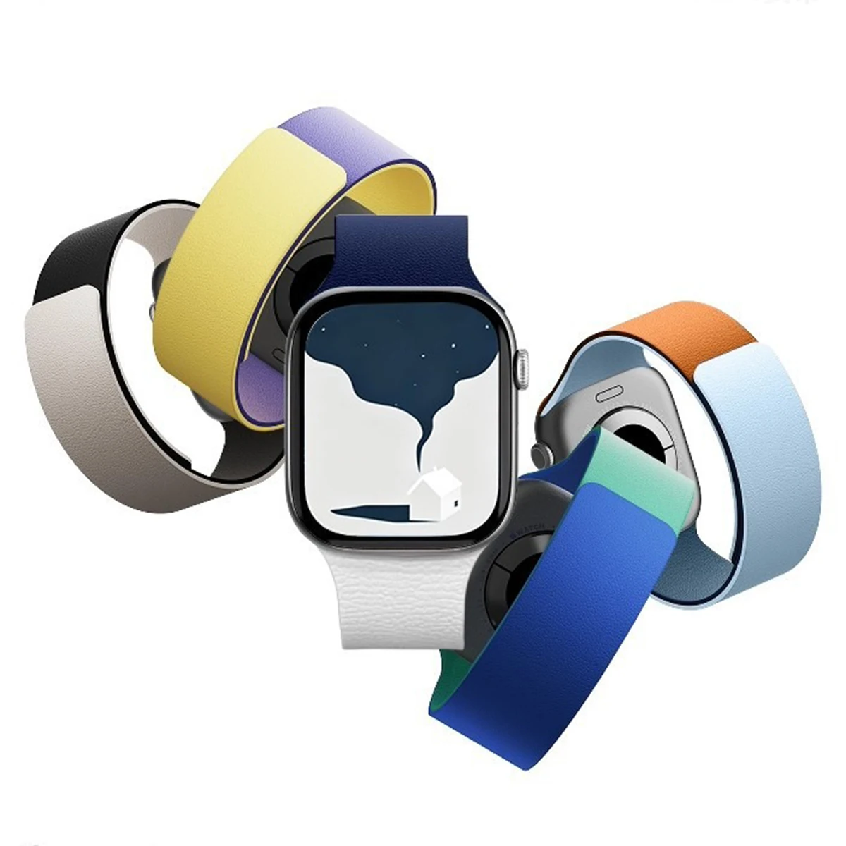 

Силиконовый магнитный ремешок для Apple Watch 11 10 42 мм 46 мм 9 8 7 6 5 4 SE 45 мм 41 мм 40 мм 44 мм Замена ремешка IWatch Ultra 3 2 1 49 мм