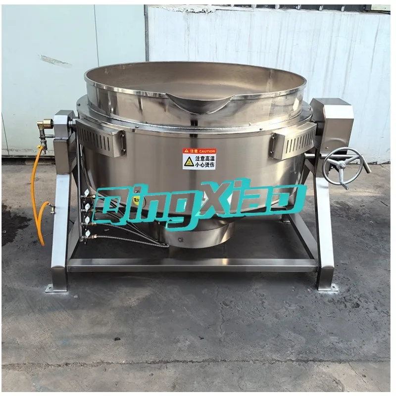 

Fully Automatic Electric Heating Jacketed Pot with Stirring and Simmering Function Chicken and Duck Steaming Pot