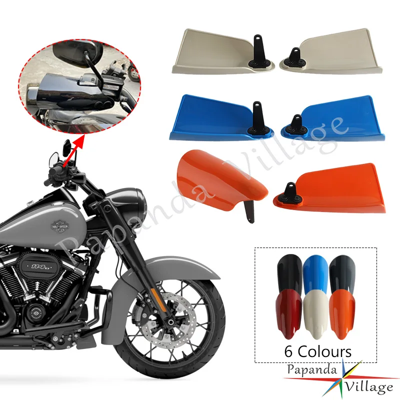 For Harley Touring Road King CVO/SE FLHRSE 2014 FLHRSE 4 2008 FLHRSE 5 2013 Motorcycle PP Handguards Wind Winshed Hand Guard