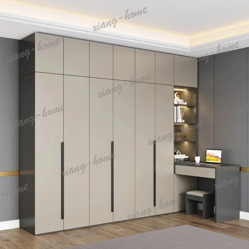 Factory Direct Nordic Bedroom Wardrobe Multilayer Luxury Exhibit Organizer Closet Wardrobes Cabinet Book Shelf Rangement Chambre
