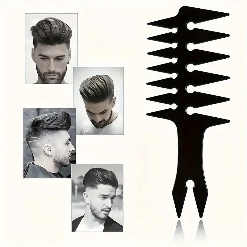 3/4/5pcs/lot Black Hair Comb Set Styling Hairdressing Comb Men\'s hair comb Barber Training Tail Comb Salon Studio HairCut Comb