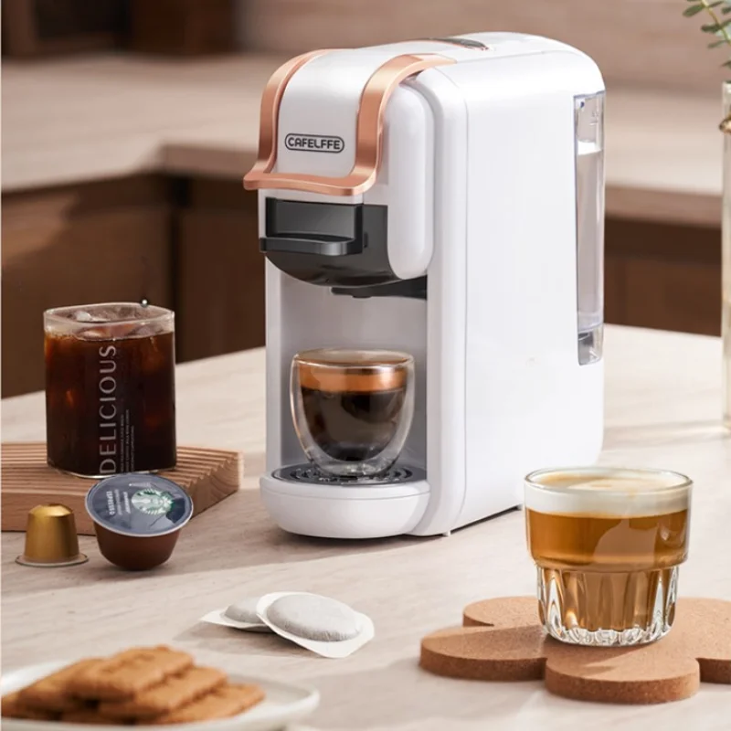 Máquina de café multifunções, totalmente automática, máquina CapCoffee de pequeno agregado familiar, Travel Maker portátil