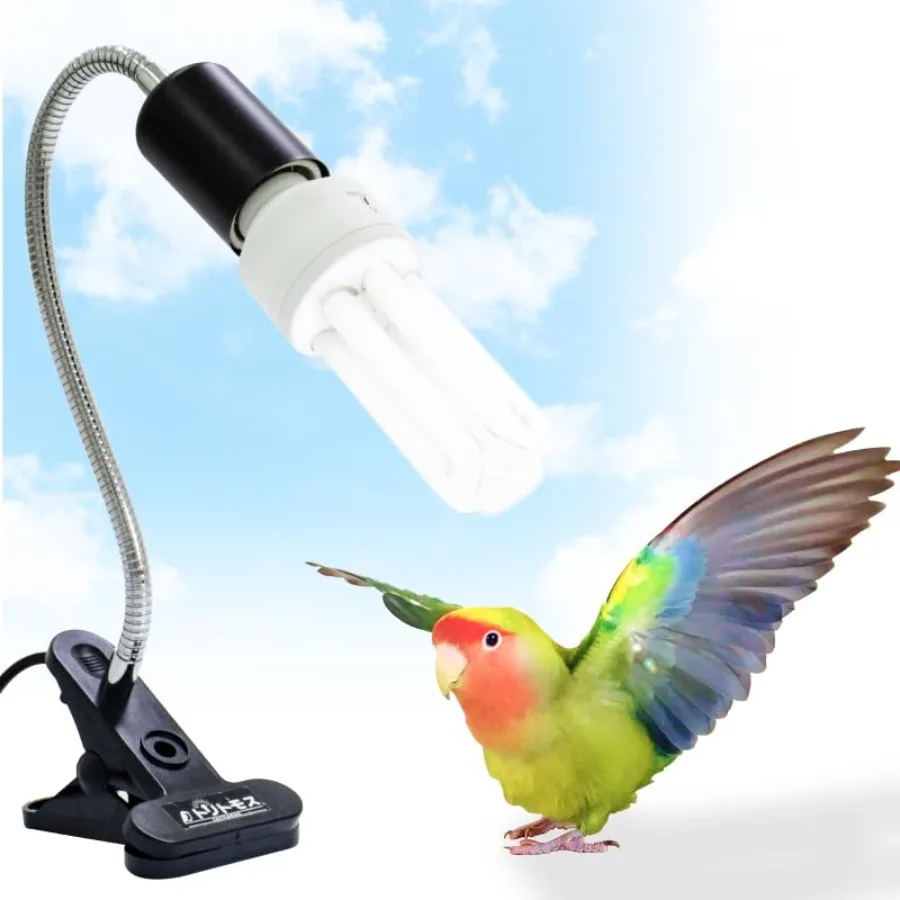 

Комплект УФ-ламп TORITOMOSU для птичьих клеток AvianSun: 20 Вт, 2,4% УФБ/УФА, компактная люминесцентная лампа для всех видов содержимых птиц