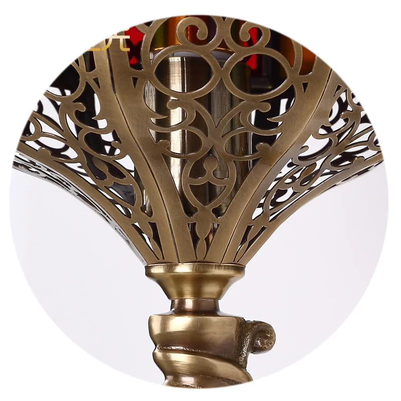 

Arabian antique hollow wall lamp octagonal porch balcony corridor aisle lamp outdoor waterproof garden lamp