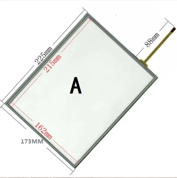 225*173 MM New 10.4 inch touch screen 225MM*173MM