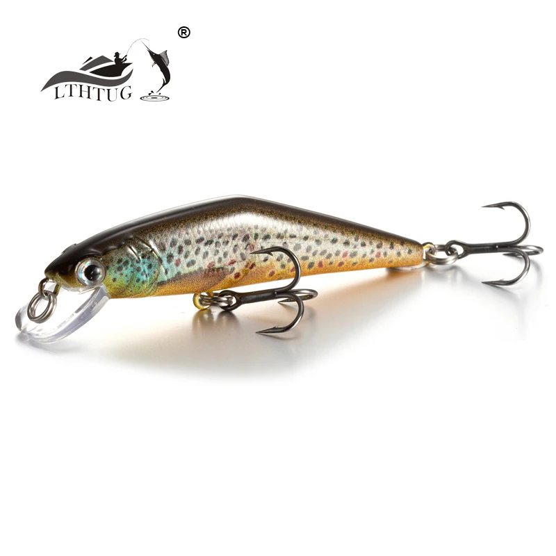 LTHTUG Japan Pesca Stream Angelköder 63 mm 8 g Sinking Minnow Peche Künstlicher harter Köder für Barsch Barsch Hecht Lachs Forellenköder