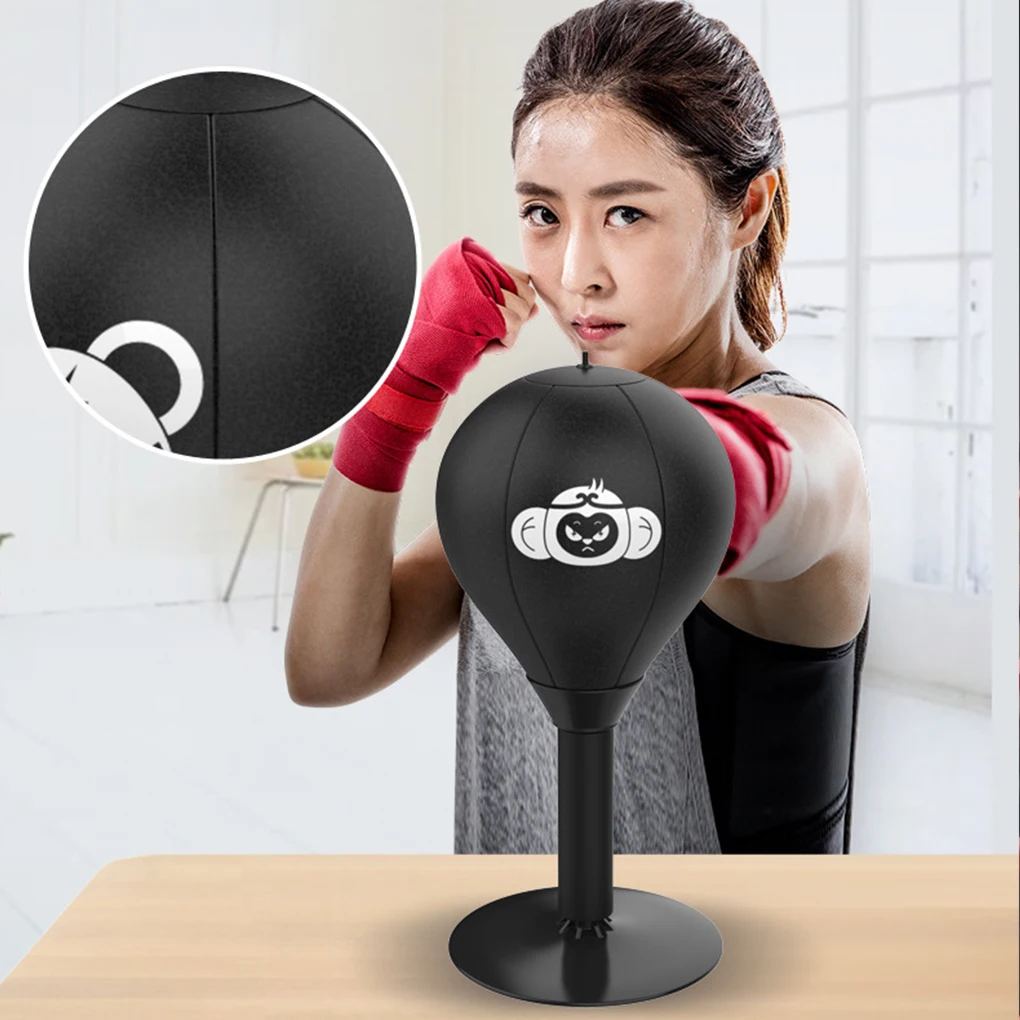 Suction Punch Bag Strength And Release Stress With Versatile Option Easy To Set Up Desktop Punch Bag