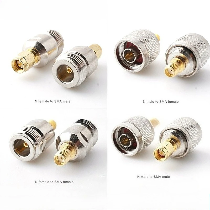5PCS Coaxial connector N male/female to SMA male/female adapter SMA-JK to NJK adapter