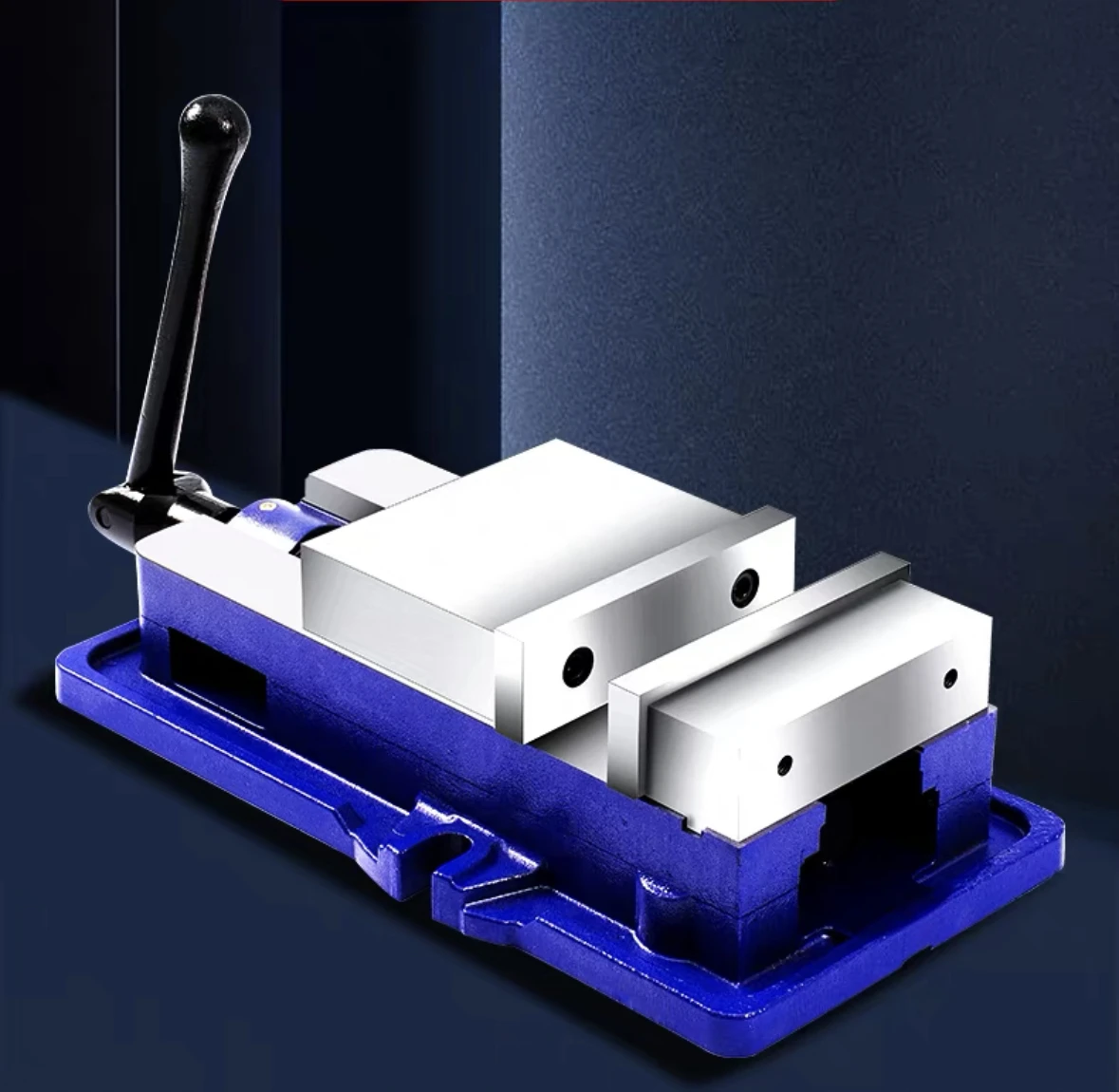 Picture 6: 5-inch bench vise, high clamping force, Model 125 jaws, manual machine tool, mechanical parallel vise