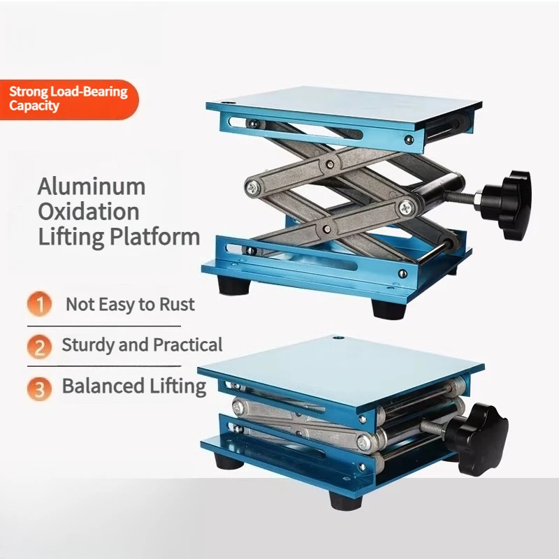 Aluminum Oxidation Stable Small Manual Control Platform Physical Laboratory Support Table