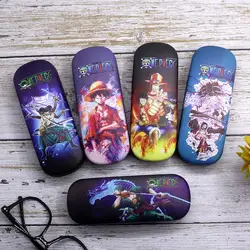 One Piece Rail Luffy Zoro Nami Glasses Case Creative Personality Portable Anti-pressure and Anti-fall Storage Box Gift Wholesale