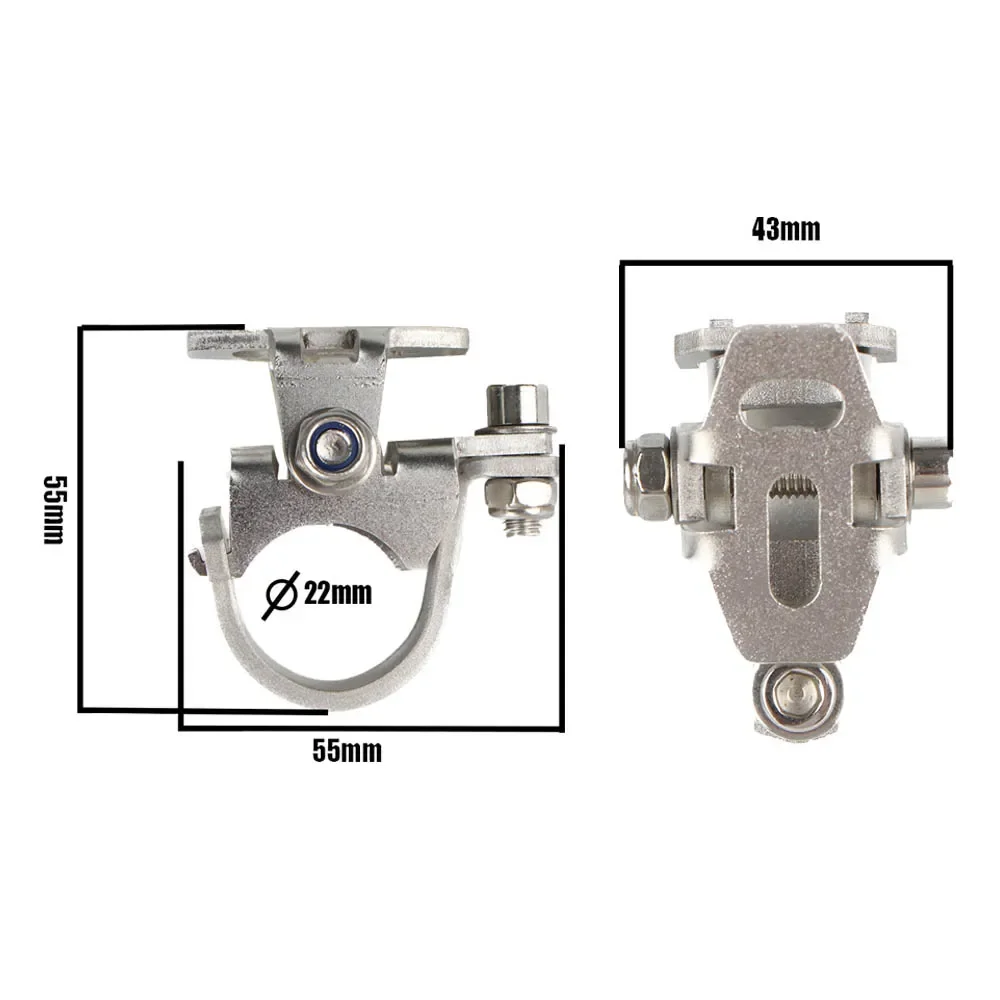 Staffa di montaggio fendinebbia per Moto per BMW R1250GS F750GS F850GS R1200GS ADV 2004-2023 supporto morsetto per montaggio faro a LED Moto