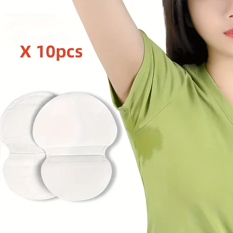 10pcs Invisible Underarm Sweat Pads for Women Men Anti Perspiration Clothing Deodorant Care Antiperspirant Shield Pads