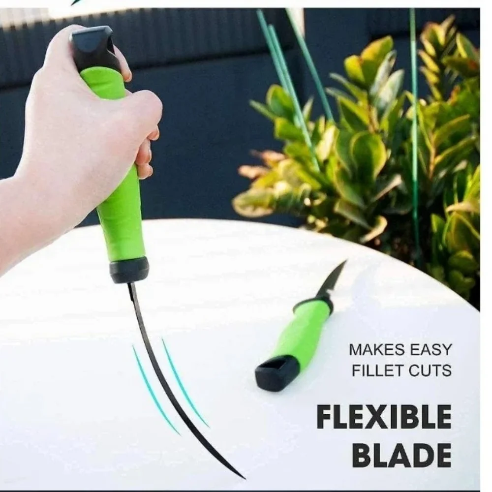 

Stainless Steel 6 Inch Fillet Boning Fishing Knife for Multi-Purpose Meat Butcher Knife Kitchen Professional Meat Cutting Knives