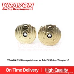 La copertura del portale in ottone CNC VITAVON funziona solo con il Kit portale VITAVON SCX6