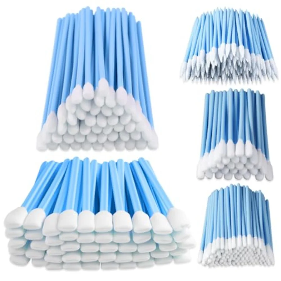 

Multi-Purpose Foam Tip Cleaning Swabs - Detailing Lab Swab Stick for Inkjet Printer Camera Optics Lens Arts and Crafts Automoti