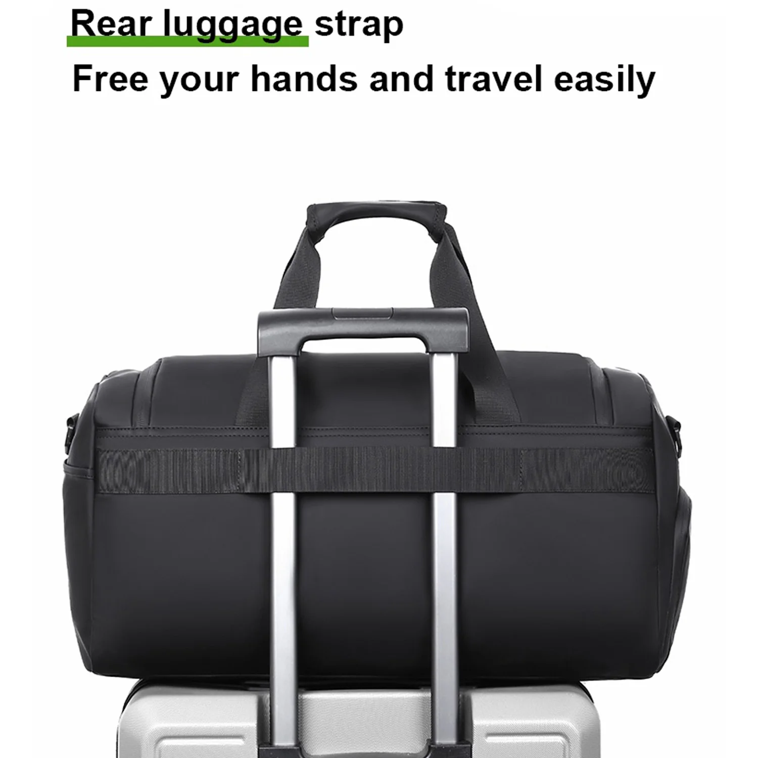 Прочная дорожная сумка большой вместимости, разделительная сумка унисекс для влажной и сухой уборки, спортивная сумка, модная мужская большая сумка, новые поступления