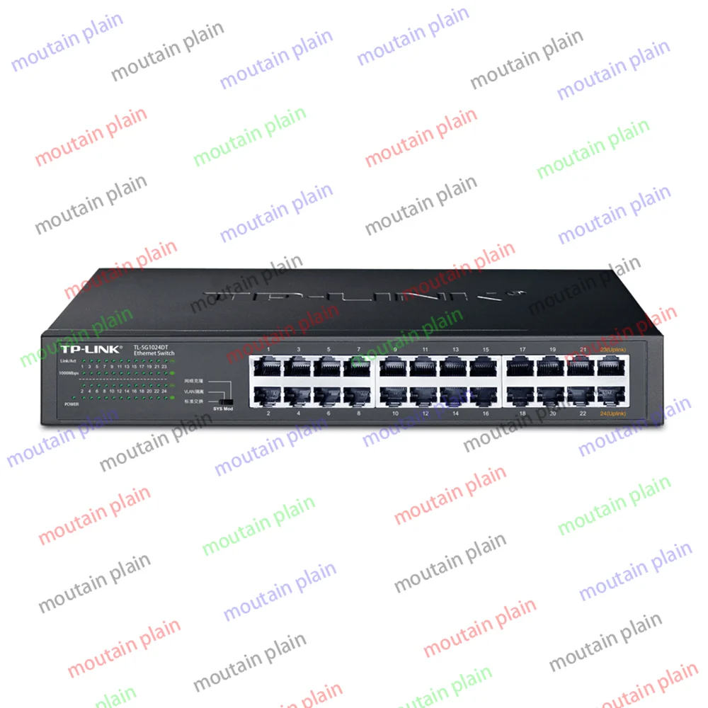 Full Gigabit Non-network Management Switch Series 24-port with Ear Hooks