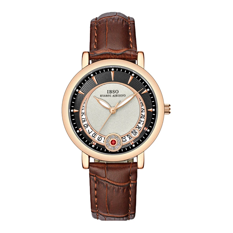 Elegant Woman Quartz Watch Brown Leather Waterproof Luminous Hand Clock Female Original Brand Designer Lady Wristwatches Luxury